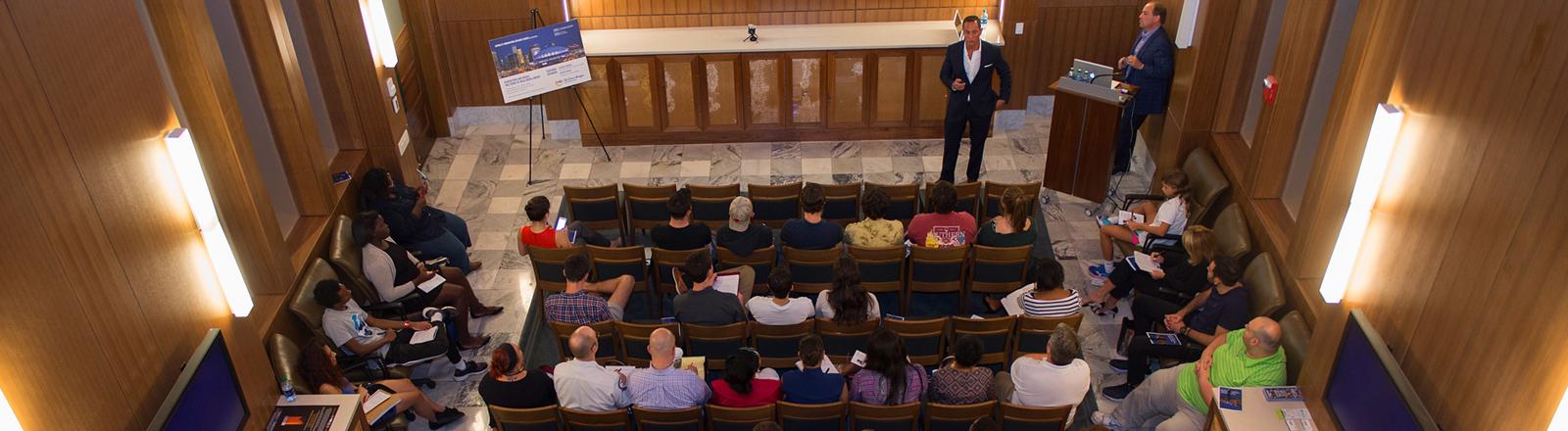 Whitney Presentation Room - College of Business - Loyola University New Orleans
