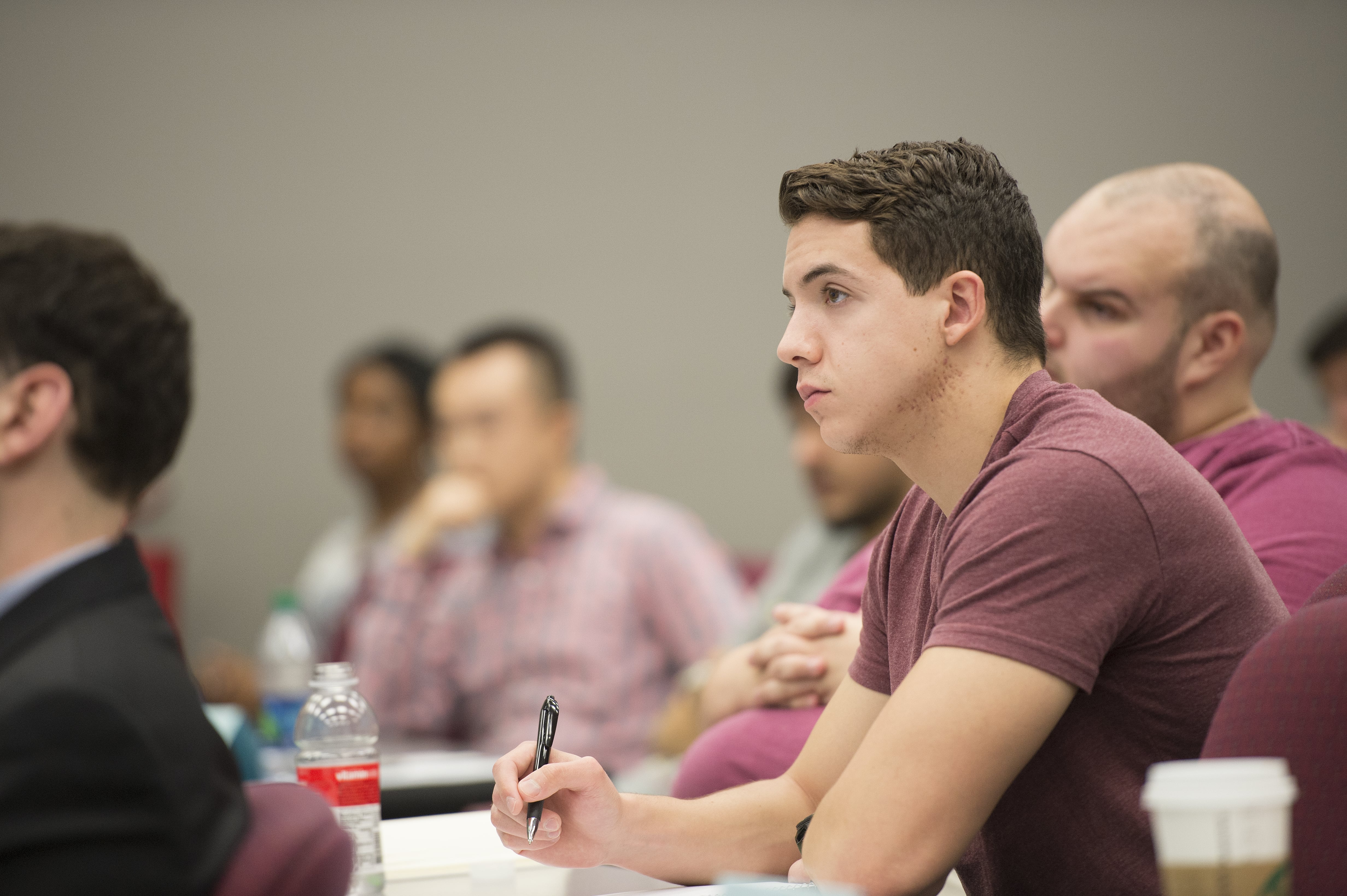 Students listenining to a lecture