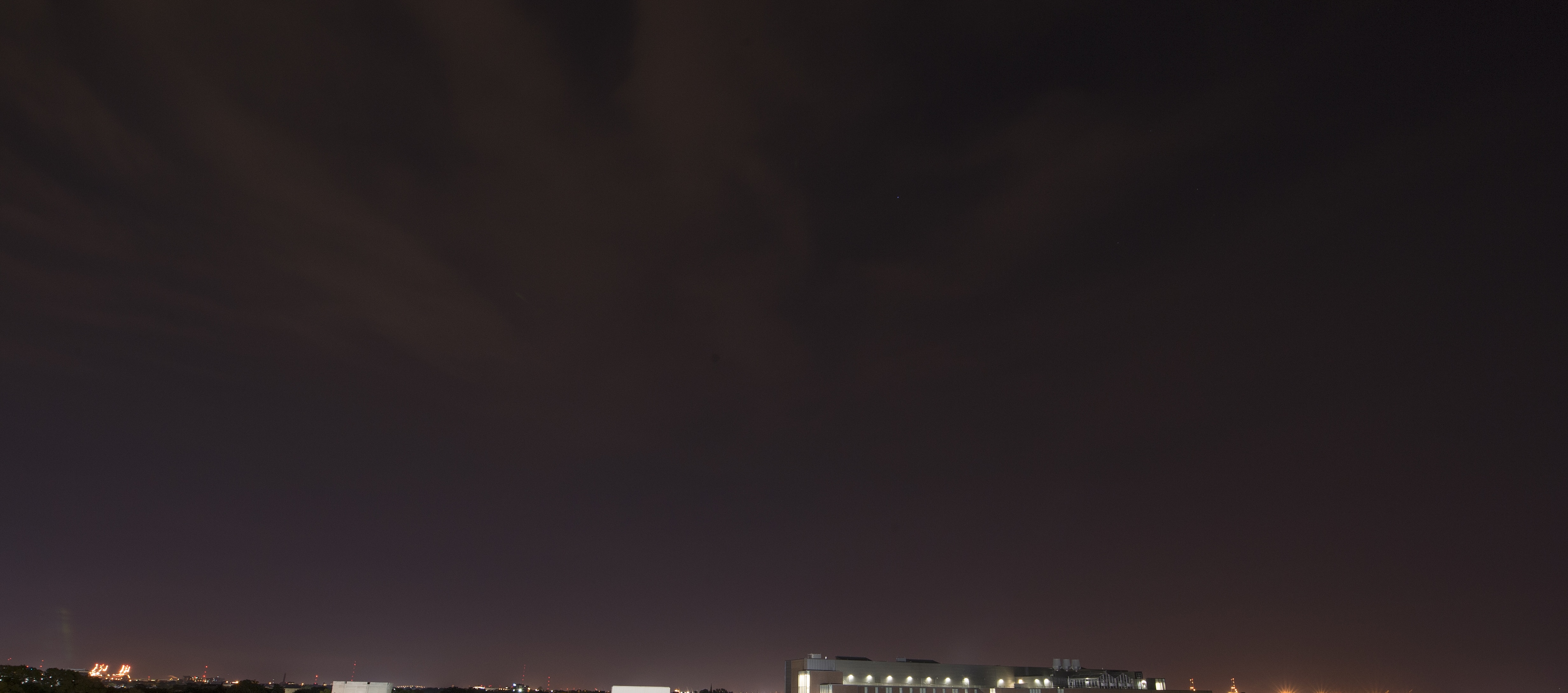 Loyola's Skyline at Night